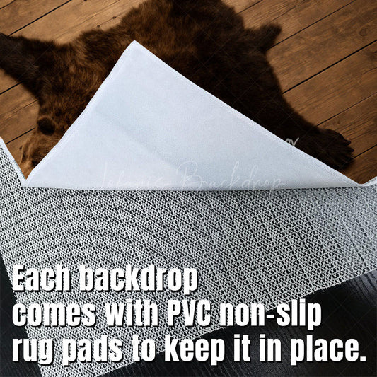 Lofaris Bear Shape Carpet Fabric Floor Backdrop For Photo