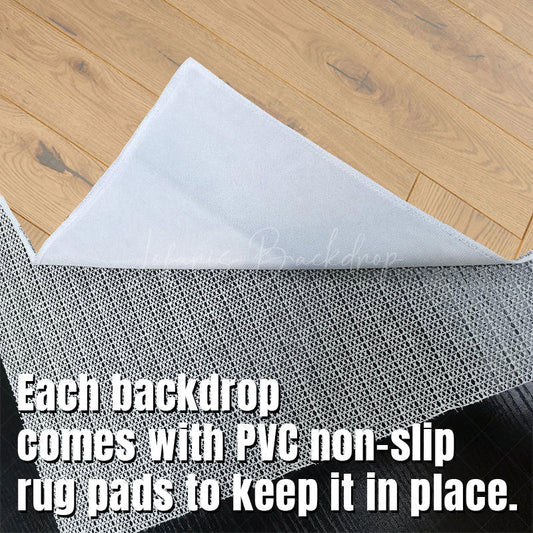 Lofaris Beige Natural Wooden Grain Fabric Floor Backdrop