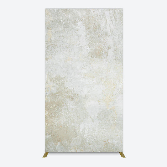 Lofaris Beige Yellow Retro Abstract Texture Rectangle Backdrop