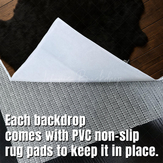 Lofaris Black Wool Carpet Fabric Floor Backdrop For Photo