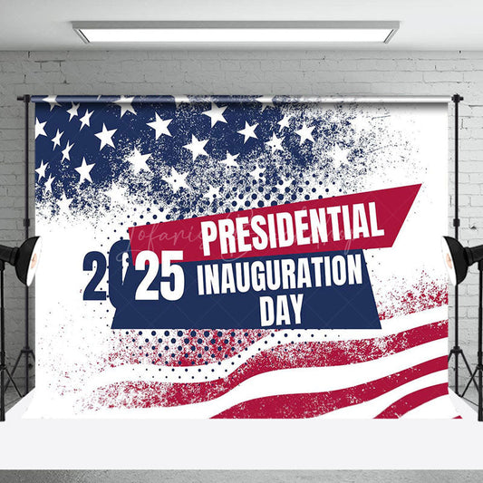 Lofaris Blue Red Presidential Inauguration Day Celebration Backdrop