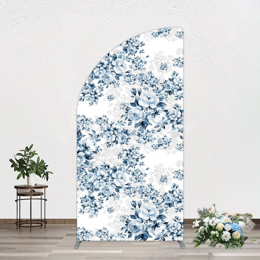 Lofaris Boho Here Comes The Son Baby Shower Half Moon Arch Backdrop