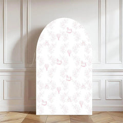 Lofaris Boho Hot Air Balloon Arch Backdrop Whimsical Trojan Horse Nursery Decor Unique Baby Shower Gift Photo Background