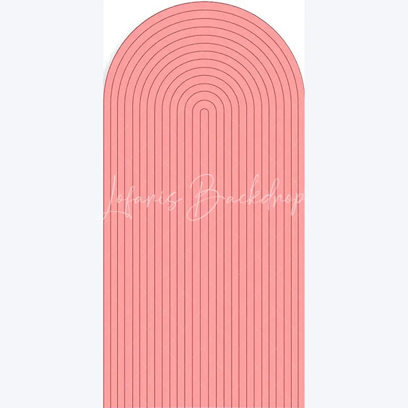 Lofaris Boho Solid Color Wedding Arch Minimalist Backdrop for Baby Shower Ceremony Neutral Tone Photo Background