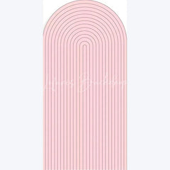 Lofaris Boho Solid Color Wedding Arch Minimalist Backdrop for Baby Shower Ceremony Neutral Tone Photo Background