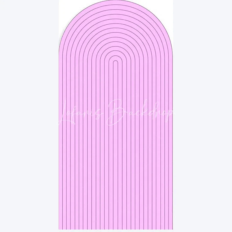 Lofaris Boho Solid Color Wedding Arch Minimalist Backdrop for Baby Shower Ceremony Neutral Tone Photo Background