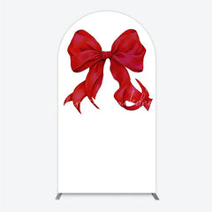 Lofaris Bow Arch Backdrop Cover Elegant Fabric Drape for Party Entrance Decor Decorative Frame Birthday Baby Shower Photo Booth