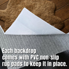 Lofaris Brown Carpet Wooden Fabric Floor Backdrop For Photo