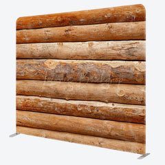 Lofaris Brown Wood Vibe Photography Square Tension Backdrop