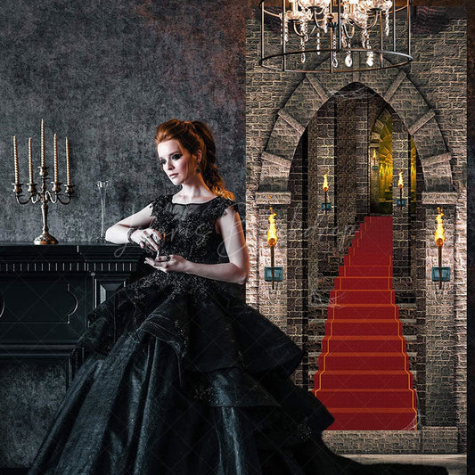 Lofaris Castle Medieval Entrance Door Cover for Party