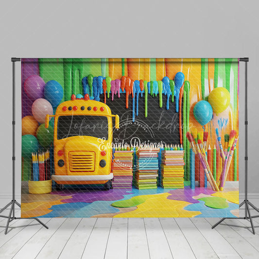 Lofaris Chalkboard Back To School Backdrop For Photography