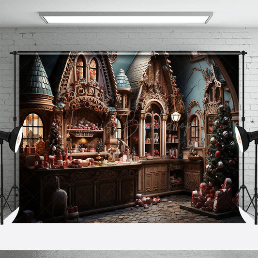 Lofaris Christmas Decoration Bar Counter Holiday Backdrop