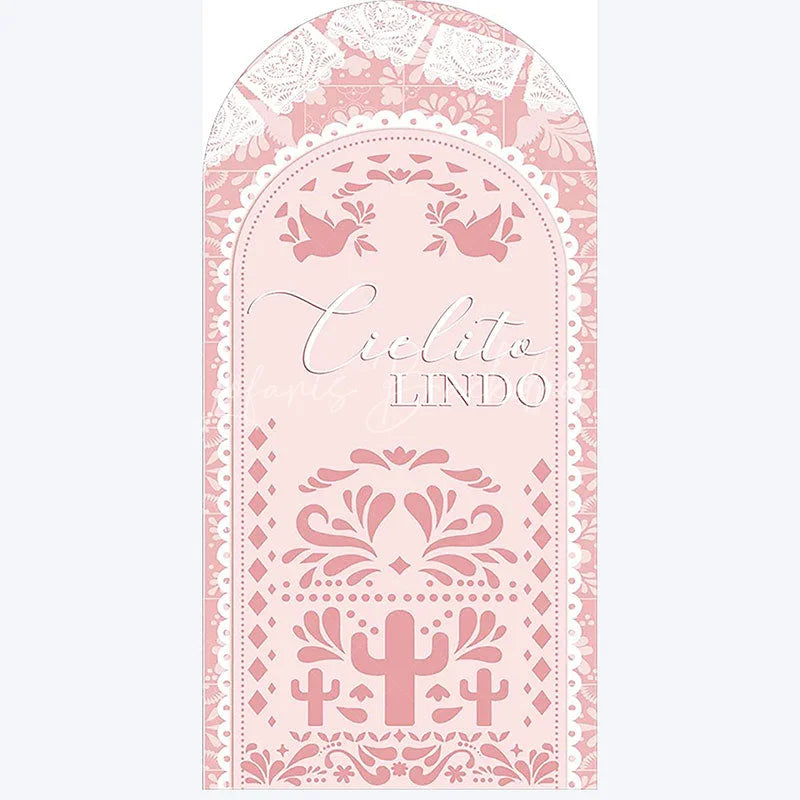 Lofaris Cielito Lindo Boho Wedding Arch Sweetie Baby Shower Backdrop Decor Floral Photo Background for Ceremony