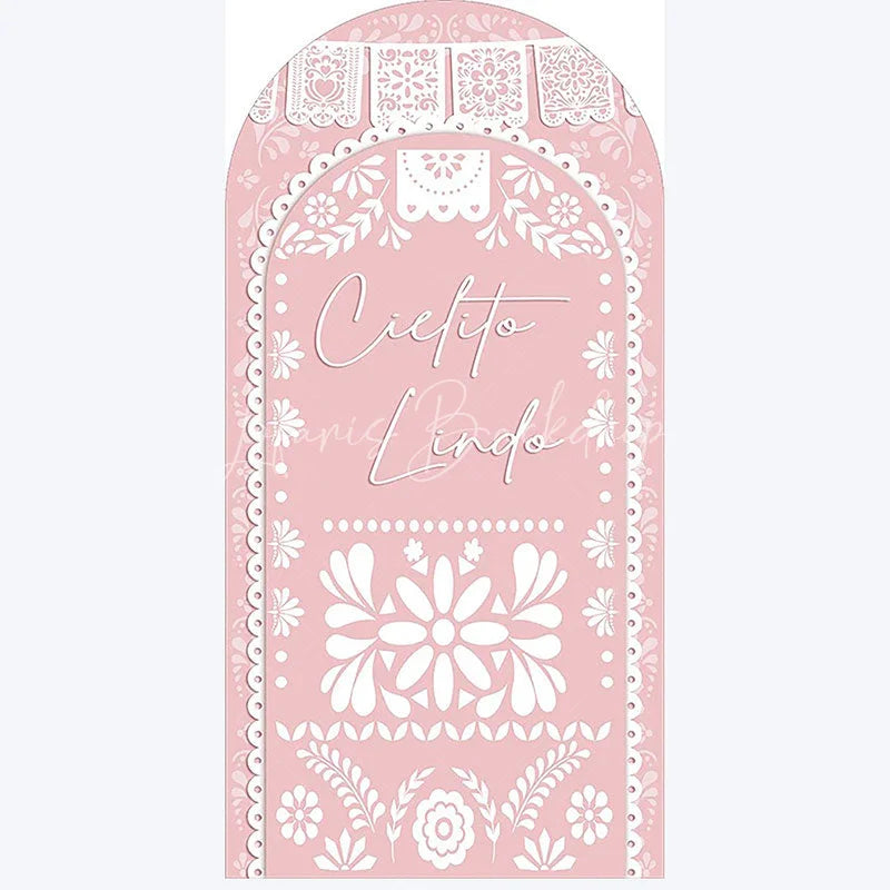 Lofaris Cielito Lindo Boho Wedding Arch Sweetie Baby Shower Backdrop Decor Floral Photo Background for Ceremony