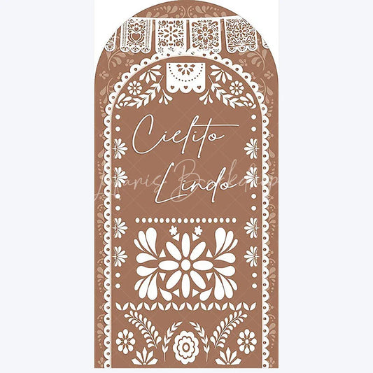 Lofaris Cielito Lindo Boho Wedding Arch Sweetie Baby Shower Backdrop Decor Floral Photo Background for Ceremony