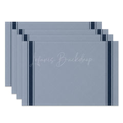 Lofaris Classic Minimalist Solid Color Placemats Set of 4 for Modern Farmhouse Kitchen and Everyday Dining Table