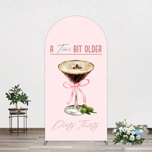 Lofaris Coffee A Tini Bit Older Dirty Thirty Arch Backdrop