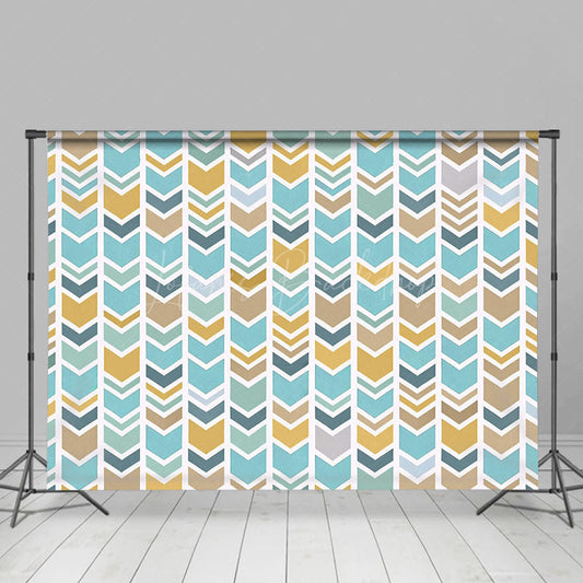 Lofaris Colorful Arrow Regular Patterns Photography Backdrop