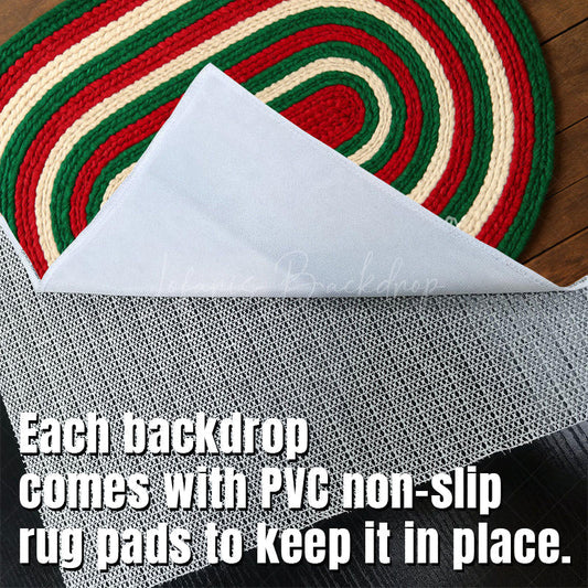 Lofaris Colorful Oval Carpet Fabric Floor Backdrop For Photo