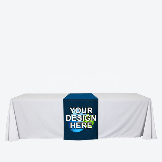 Lofaris Commercial Custom Printing Logo Text Table Runner