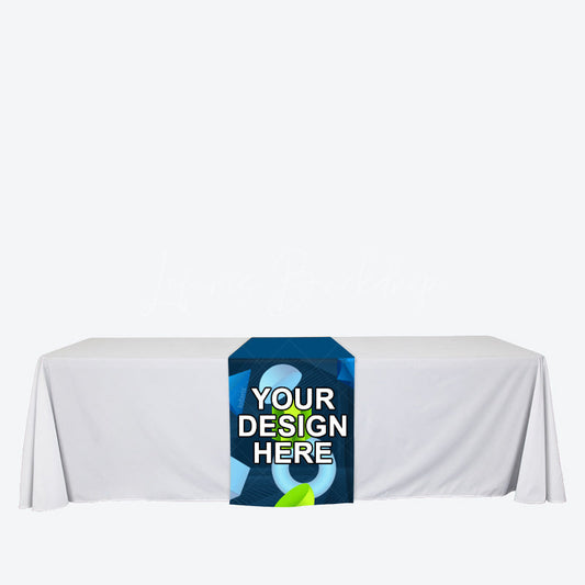 Lofaris Commercial Custom Printing Logo Text Table Runner
