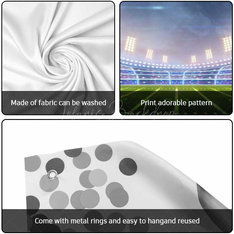 Lofaris Cool Football Game Day Stadium Garage Door Banner