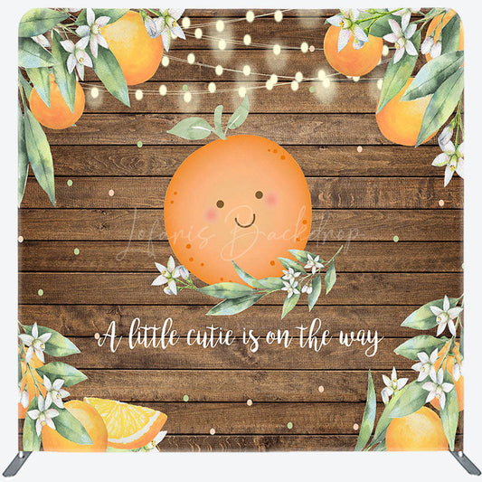 Lofaris Cuite Is On The Way Wooden Square Tension Backdrop