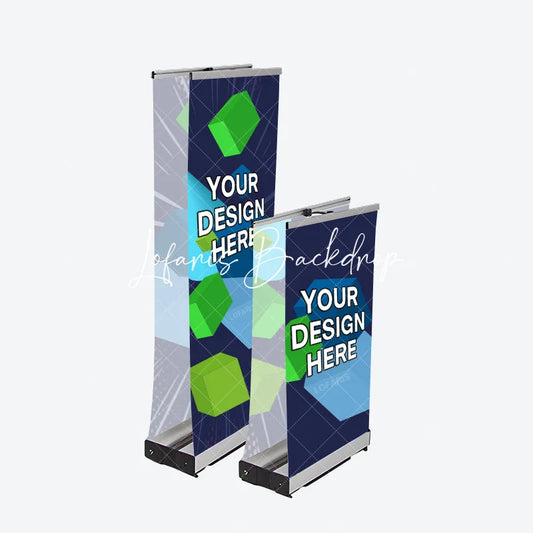 Lofaris Custom Deluxe Wide Base Double-side Roll Up Banner Stand