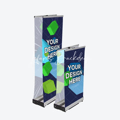 Lofaris Custom Deluxe Wide Base Double-side Roll Up Banner Stand