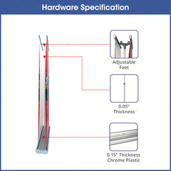 Lofaris Custom Deluxe Wide Base Double-side Roll Up Banner Stand