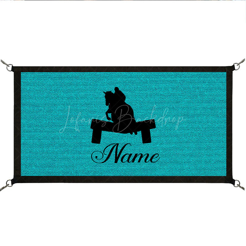 Lofaris Custom Horse Name Stall Guard for Barn Decor
