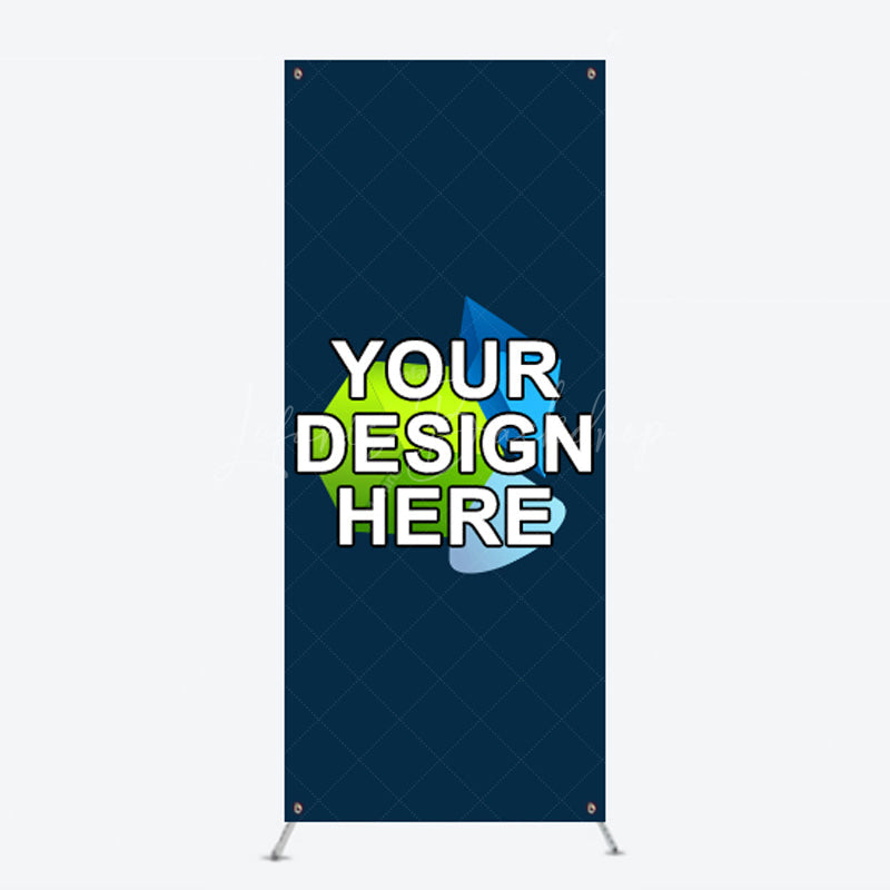 Lofaris Custom Logo Multifunctional Adjustable X Banner Stand