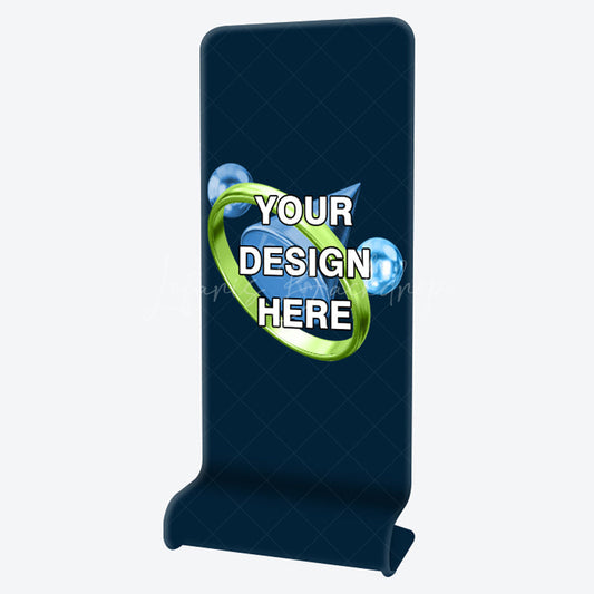 Lofaris Custom Logo Snake B Fabric Display Stand For Exhibition