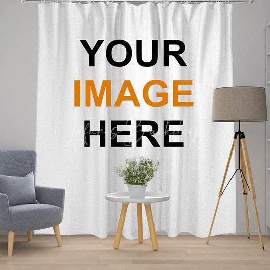 Lofaris Custom Photo Windows Curtains One Picture for 2 pcs Home Office Blackout Panels