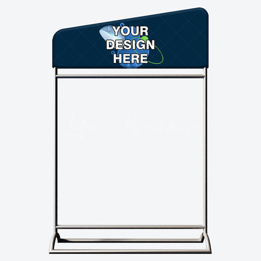 Lofaris Custom Printing Cloth Hanging Display Aluminium Stand