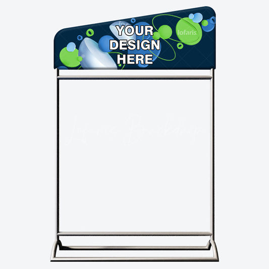 Lofaris Custom Printing Cloth Hanging Display Aluminium Stand