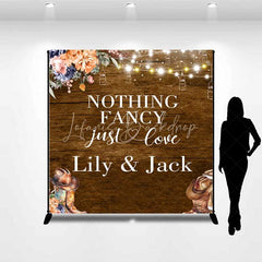 Lofaris Custom Western Wedding Backdrop Rustic Cowboy Boots Hat Photography Background