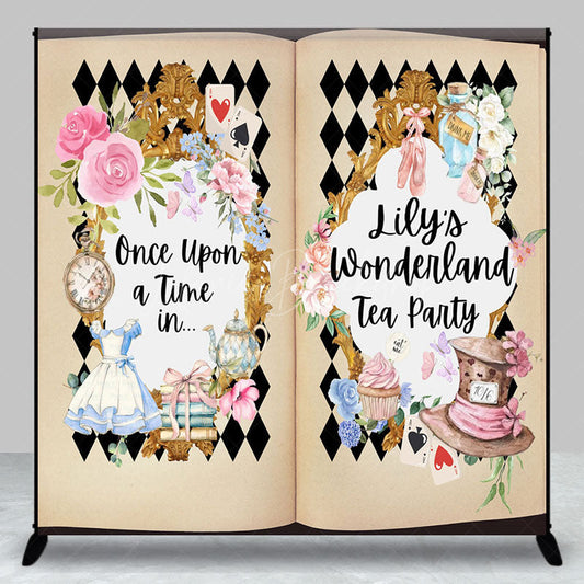 Lofaris Custom Wonderland Eea Party Photo Birthday Backdrop