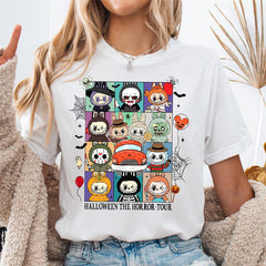 Lofaris Cute Cartoon Halloween Theme Tshirts