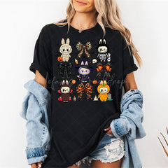 Lofaris Cute La Bubu Halloween Cartoon Tshirts