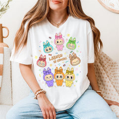 Lofaris Cute Rainbow La Bubu Cartoon Tshirts