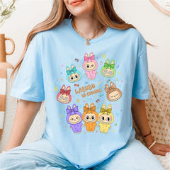 Lofaris Cute Rainbow La Bubu Cartoon Tshirts