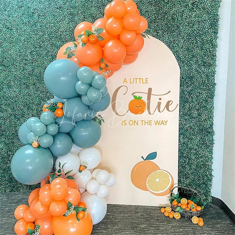 Lofaris Cutie On The Way Baby Shower Party Arch Backdrop