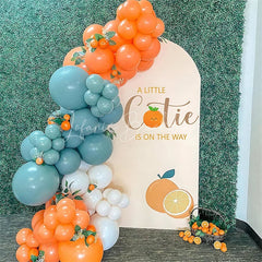 Lofaris Cutie On The Way Baby Shower Party Arch Backdrop