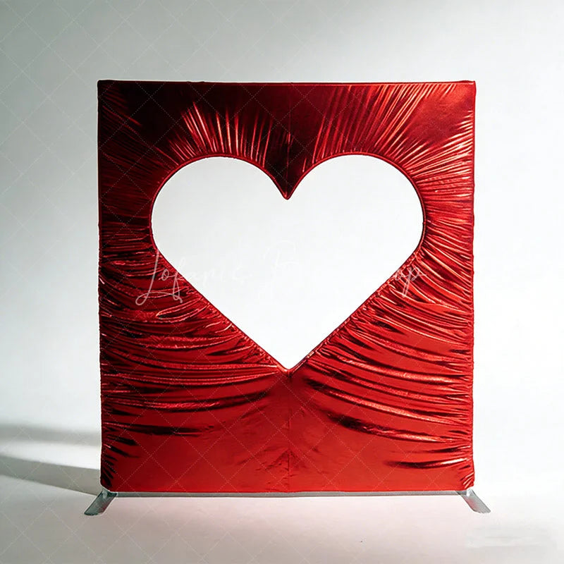 Lofaris Cutout Heart Shape Frame Love Wall Heart-shaped Stand Metal for Wedding Decor