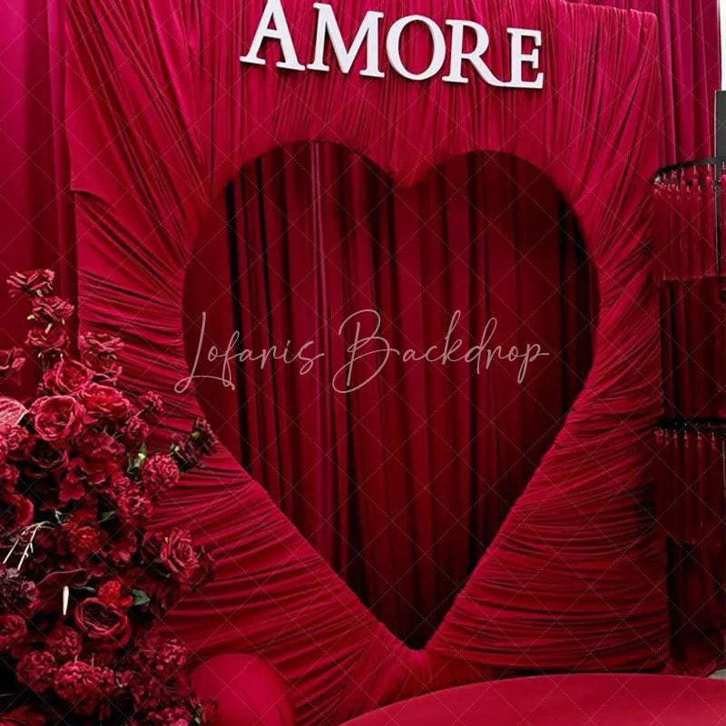 Lofaris Cutout Heart Shape Frame Love Wall Heart-shaped Stand Metal for Wedding Decor