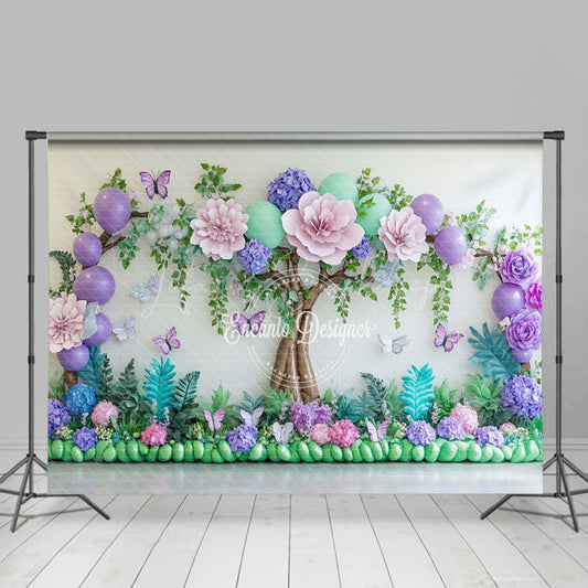 Lofaris Dreamy Floral Willow Nature Spring Photo Backdrop