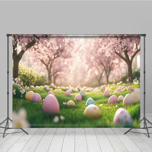 Lofaris Dreamy Full Of Easter Eggs Sweet Wonderland Backdrop