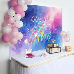 Lofaris Dreamy Starry Sky Graffiti Out Of The Blue Backdrop