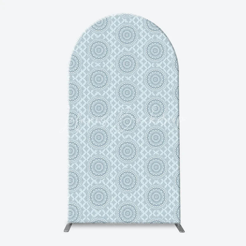 Lofaris Elegant Botanical Blueberry and Floral Arch Backdrop Kit Nature Inspired Party Decor Photo Booth Prop